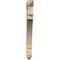 Ekena Millwork Merced Arts & Crafts Rough Sawn Bracket, Douglas Fir, 4"W x 38"D x 44"H BKT04X38X44MRC03RDF - alternate 2